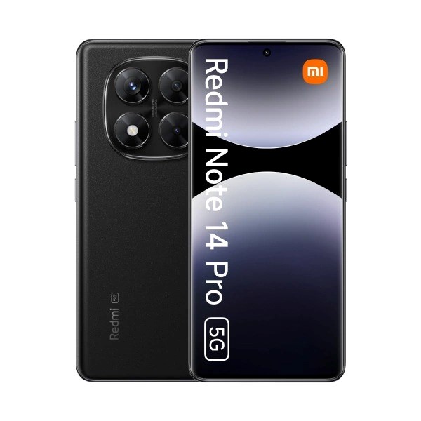 Xiaomi Redmi Note 14 Pro 5G 16.9 cm (6.67") Dual SIM USB Type-C 8 GB 256 GB 5110 mAh Black Xiaomi Redmi Note 14 Pro 5G 16.9 cm (6.67") Dual SIM USB Type-C 8 GB 256 GB 5110 mAh Black