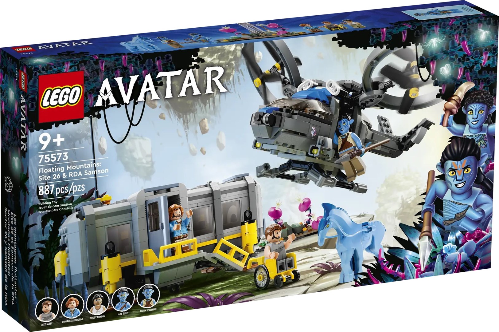 LEGO AVATAR 75573 FLOATING MOUNTAINS: SITE 26 & RDA SAMSON LEGO AVATAR 75573 FLOATING MOUNTAINS: SITE 26 & RDA SAMSON