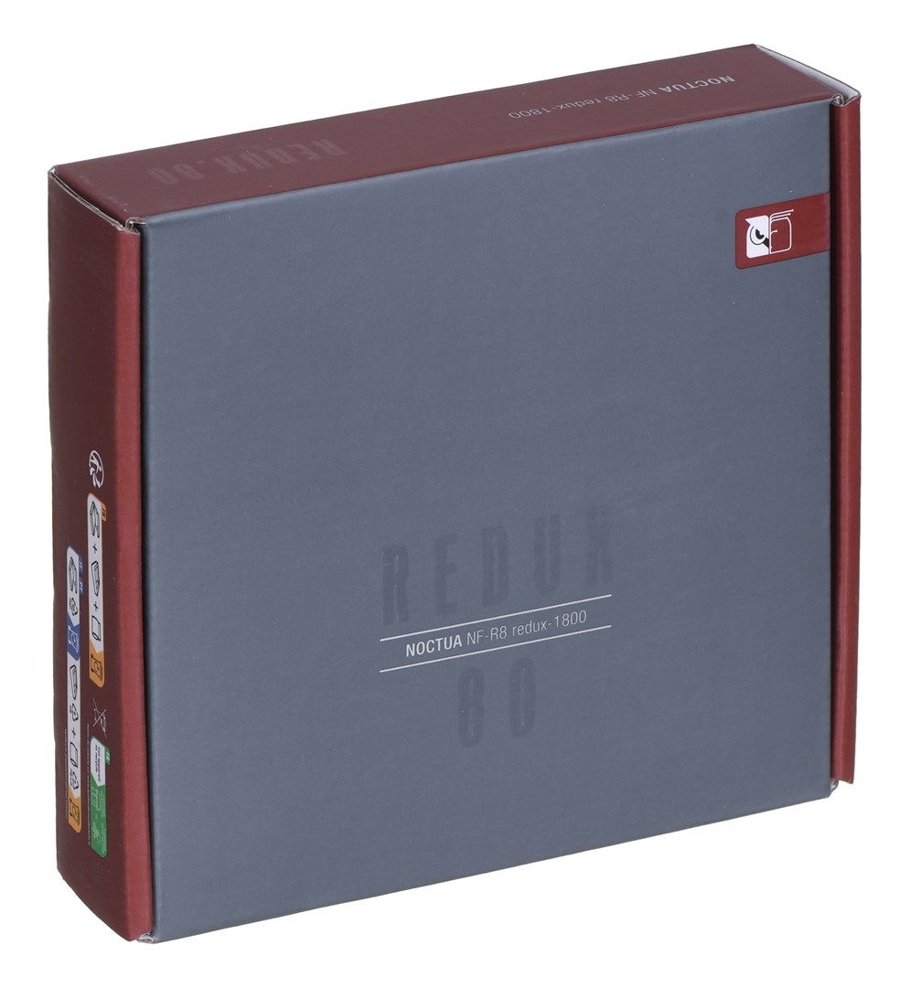 Noctua NF-R8 redux-1800 Computer case Fan 8 cm Black, Grey Noctua NF-R8 redux-1800 Computer case Fan 8 cm Black, Grey