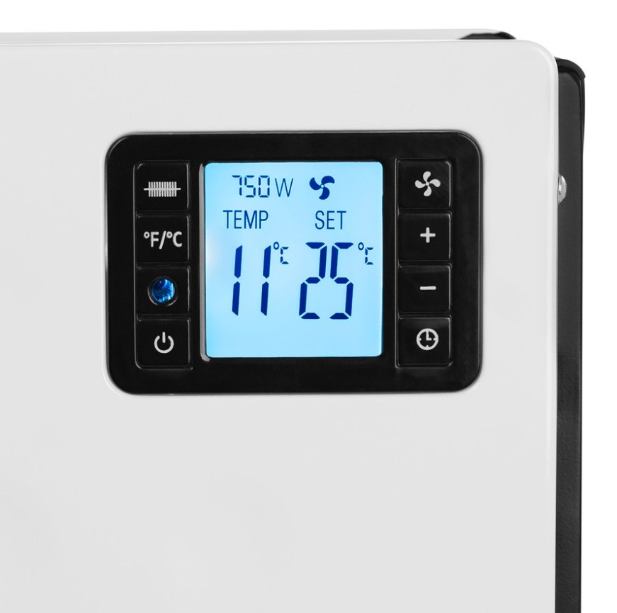 CONVECTOR HEATER NOVEEN CH8000 LCD SMART WHITE CONVECTOR HEATER NOVEEN CH8000 LCD SMART WHITE
