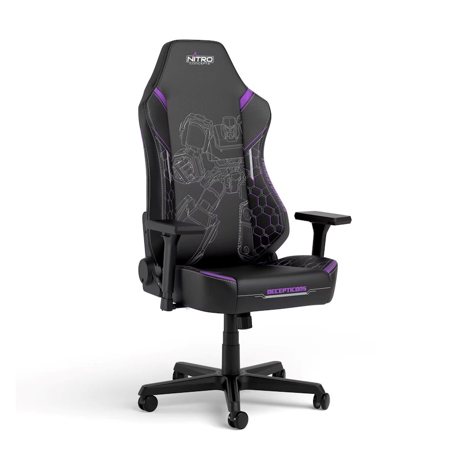 Nitro Concepts X1000 Transformers Decepticons Edition - gaming chair Nitro Concepts X1000 Transformers Decepticons Edition - gaming chair
