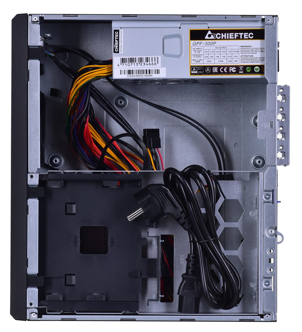 Chieftec BE-10B-300 computer case Small Form Factor (SFF) Black 300 W Chieftec BE-10B-300 computer case Small Form Factor (SFF) Black 300 W