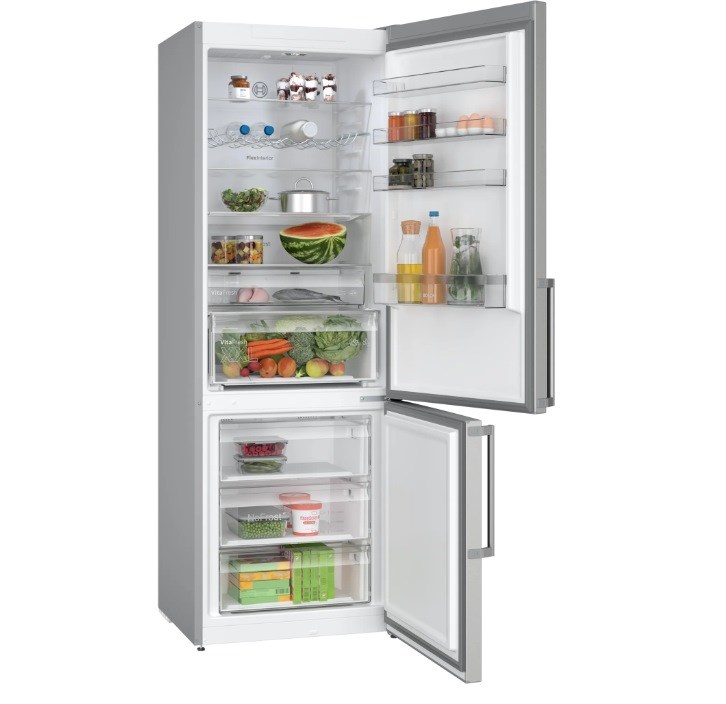 Refrigerator-freezer combination Bosch Series 4 KGN497ICT 440 l C Stainless steel Refrigerator-freezer combination Bosch Series 4 KGN497ICT 440 l C Stainless steel