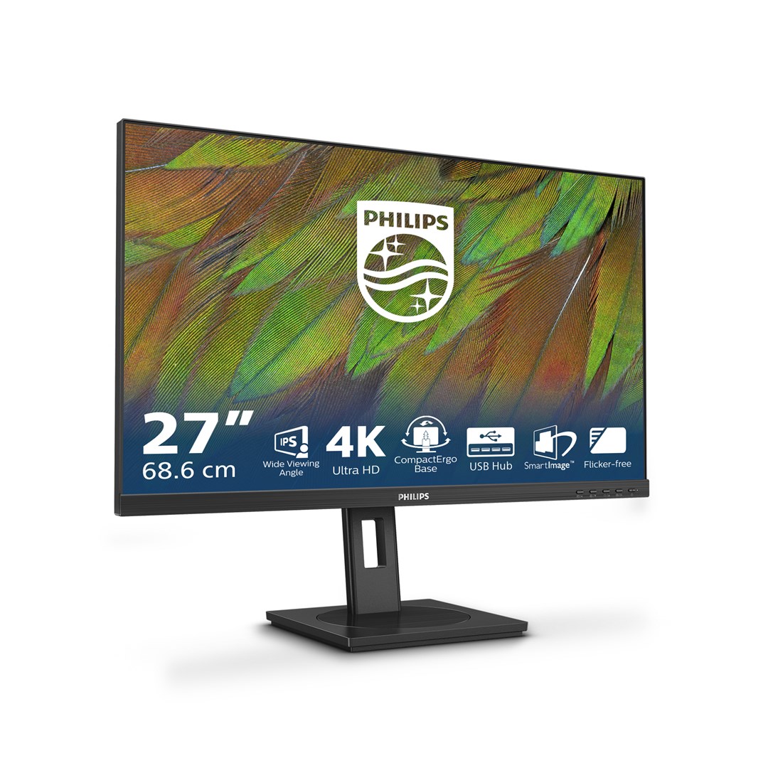 Monitor Philips 27" 27B1N3800/00 IPS 4K UHD 60Hz 2xHDMI DP 5xUSB speakers Monitor Philips 27" 27B1N3800/00 IPS 4K UHD 60Hz 2xHDMI DP 5xUSB speakers