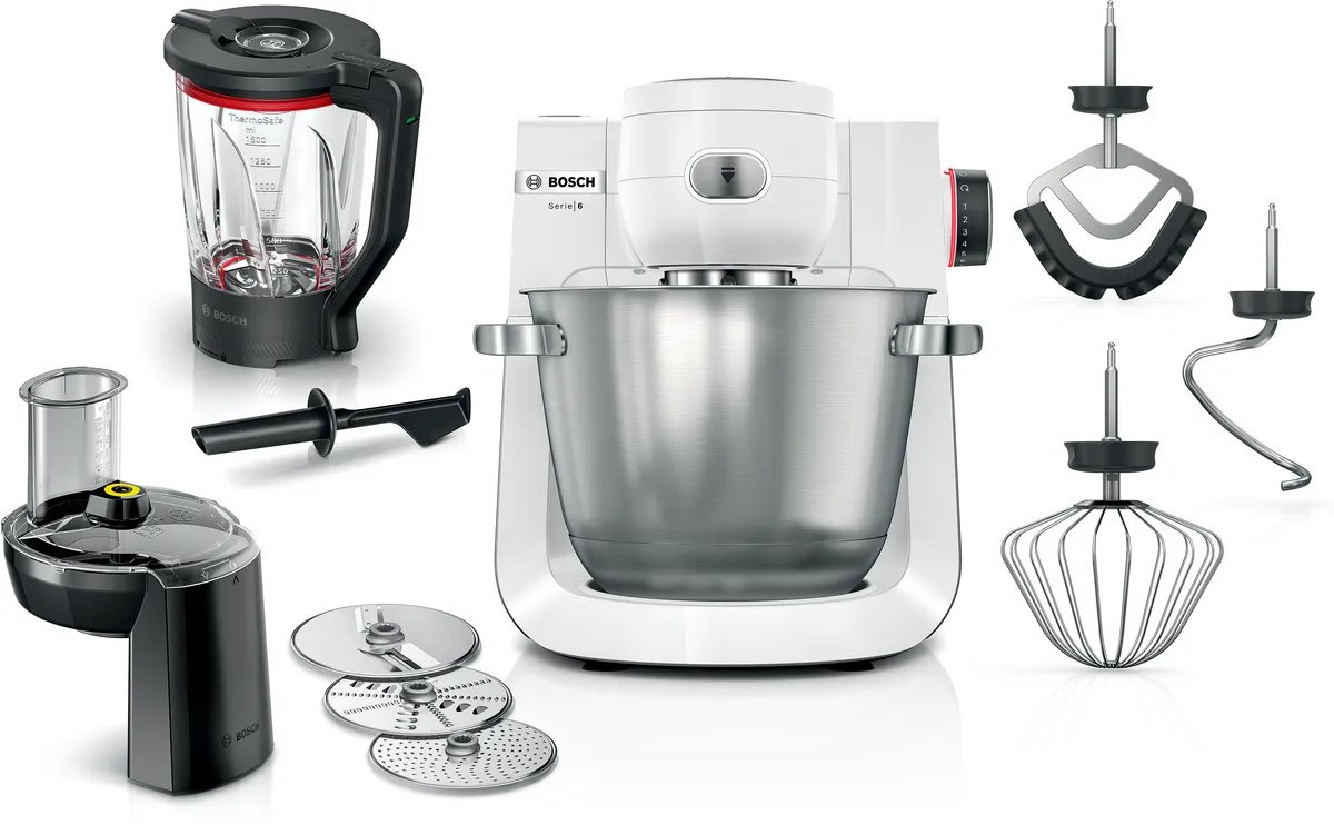 Bosch Serie 6 MUMS6EW22 food processor 1600 W 5.5 L White Bosch Serie 6 MUMS6EW22 food processor 1600 W 5.5 L White