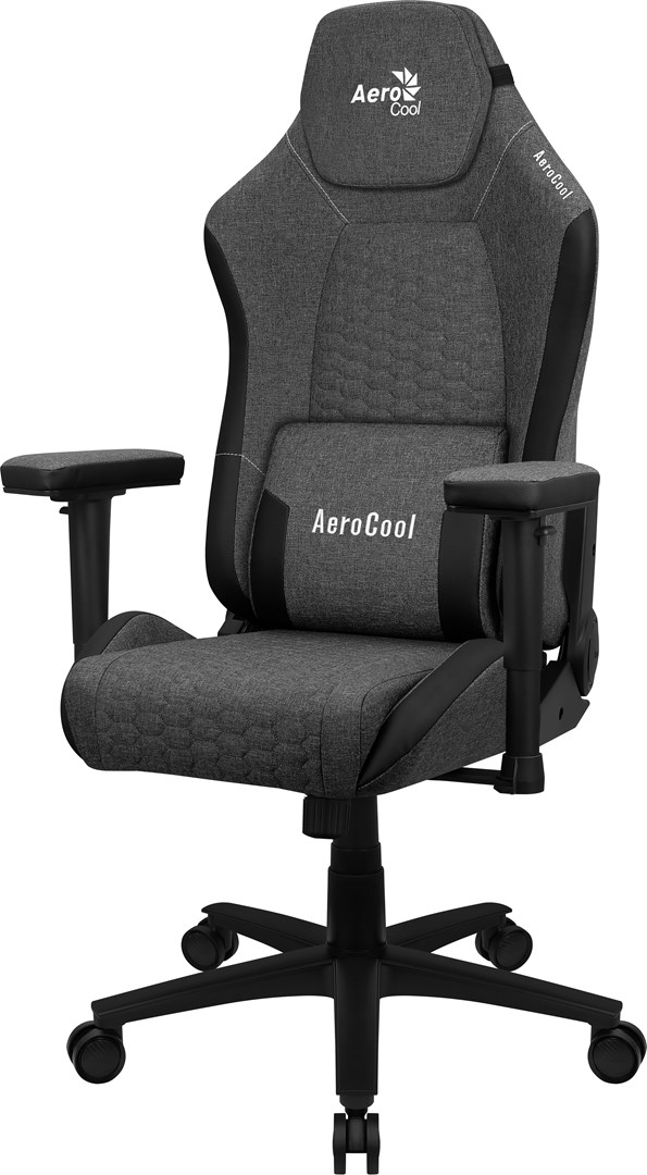 Aerocool CROWNASHBK, Ergonomic Gaming Chair, Adjustable Cushions, AeroWeave Technology, Black Aerocool CROWNASHBK, Ergonomic Gaming Chair, Adjustable Cushions, AeroWeave Technology, Black