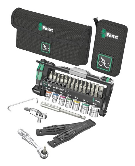 Set of tools for bicycle repair - 3A, 40 pieces Set of tools for bicycle repair - 3A, 40 pieces