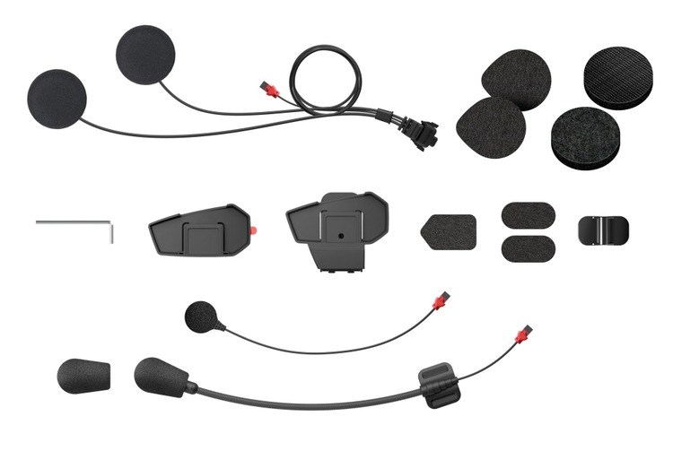 Sena SPIDER-ST1-A01 Mounting kit for intercom with built-in microphones and loudspeakers Black Sena SPIDER-ST1-A01 Mounting kit for intercom with built-in microphones and loudspeakers Black