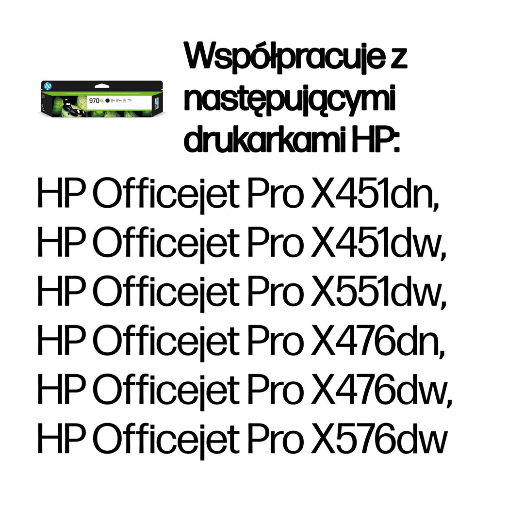 HP 970XL High Yield Black Original Ink Cartridge HP 970XL High Yield Black Original Ink Cartridge
