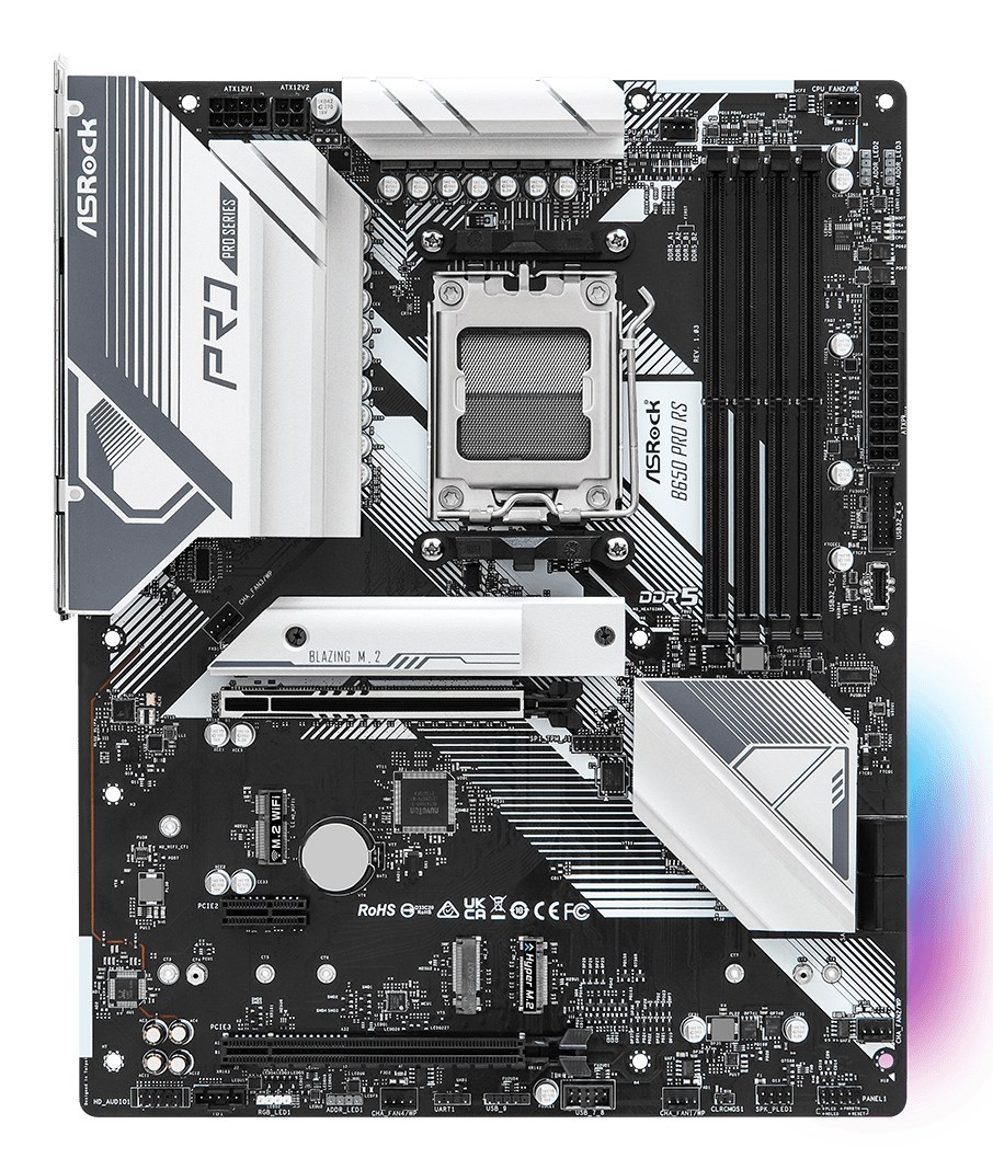 Asrock B650 Pro RS AMD B650 Socket AM5 ATX Asrock B650 Pro RS AMD B650 Socket AM5 ATX