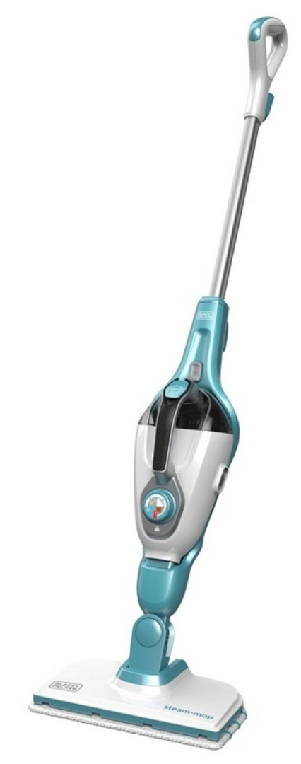 Black & Decker FSMH1321 steam cleaner Steam mop 0.5 L 1300 W Blue, White Black & Decker FSMH1321 steam cleaner Steam mop 0.5 L 1300 W Blue, White