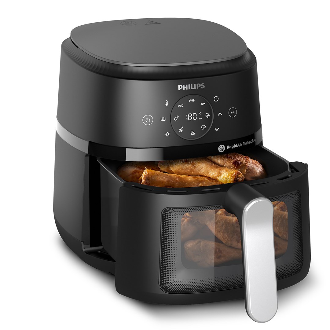 Philips 2000 series NA221/00 fryer Single 4.2 L Stand-alone 1500 W Hot air fryer Silver Philips 2000 series NA221/00 fryer Single 4.2 L Stand-alone 1500 W Hot air fryer Silver