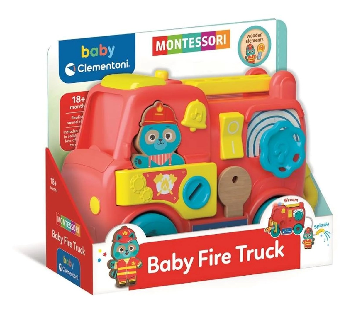 Clementoni EDU Firefighter Montessori Vehicle Clementoni EDU Firefighter Montessori Vehicle