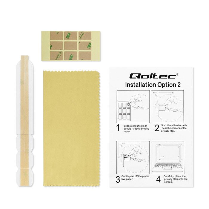 Qoltec 51057 display privacy filters 58.4 cm (23") Qoltec 51057 display privacy filters 58.4 cm (23")