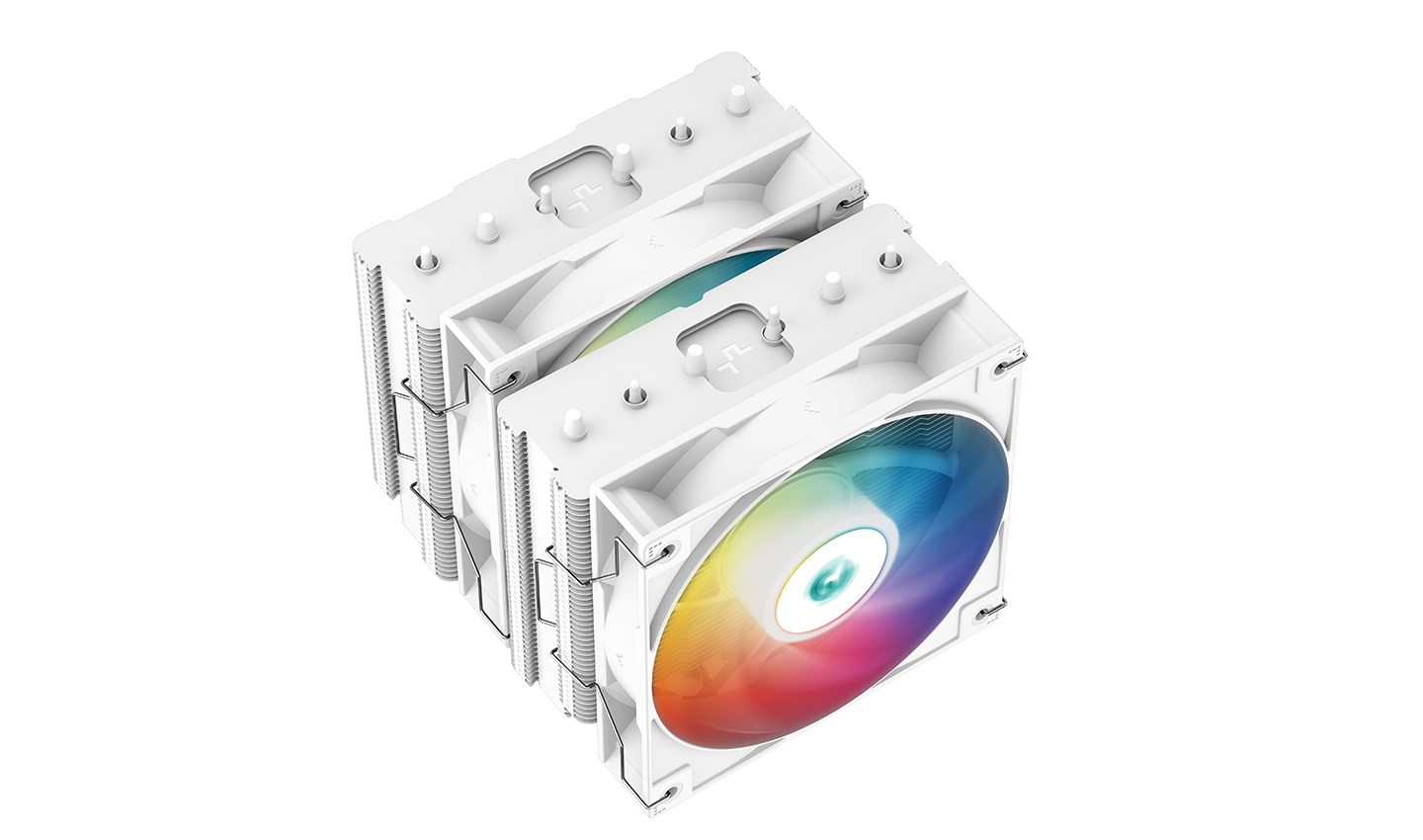 DeepCool AG620 WH ARGB Processor Air cooler 12 cm White 1 pc(s) DeepCool AG620 WH ARGB Processor Air cooler 12 cm White 1 pc(s)