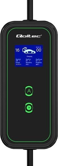 Qoltec Mobile charger for EV cars 2-in-1 Type 2 7kW 230V CEE 3 PIN Qoltec Mobile charger for EV cars 2-in-1 Type 2 7kW 230V CEE 3 PIN