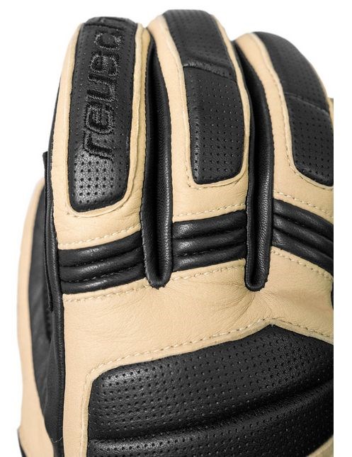 REUSCH MASTER PRO GLOVES SIZE 9 BEIGE AND BLACK REUSCH MASTER PRO GLOVES SIZE 9 BEIGE AND BLACK