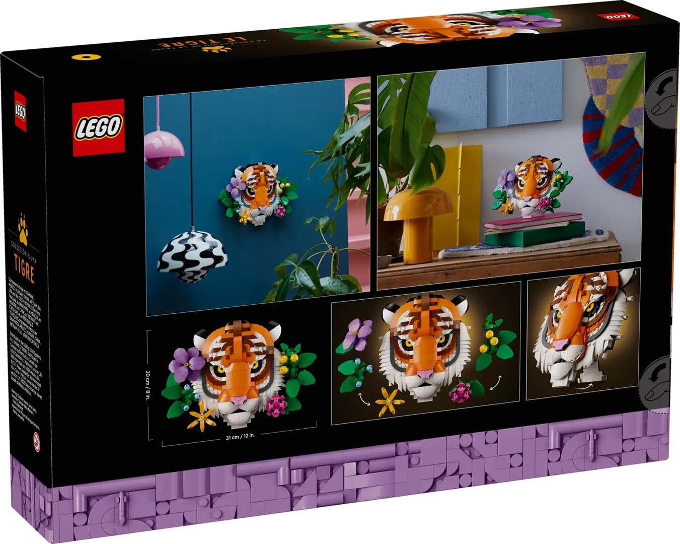 LEGO ART 31217 The Fauna Collection - Tiger LEGO ART 31217 The Fauna Collection - Tiger