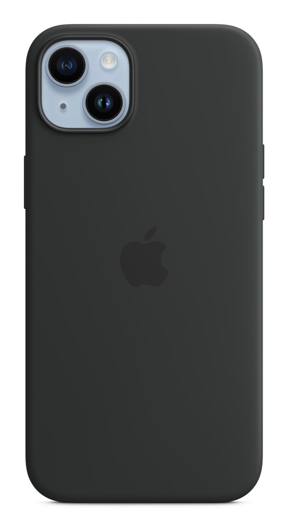 Apple iPhone 14 Plus Silicone Case with MagSafe - Midnight Apple iPhone 14 Plus Silicone Case with MagSafe - Midnight