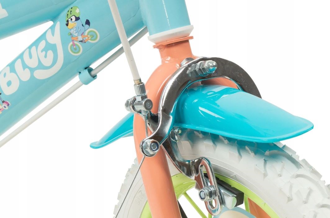 TOIMSA children's bicycle Bluey 12” Blue and lime blue TOIMSA children's bicycle Bluey 12” Blue and lime blue