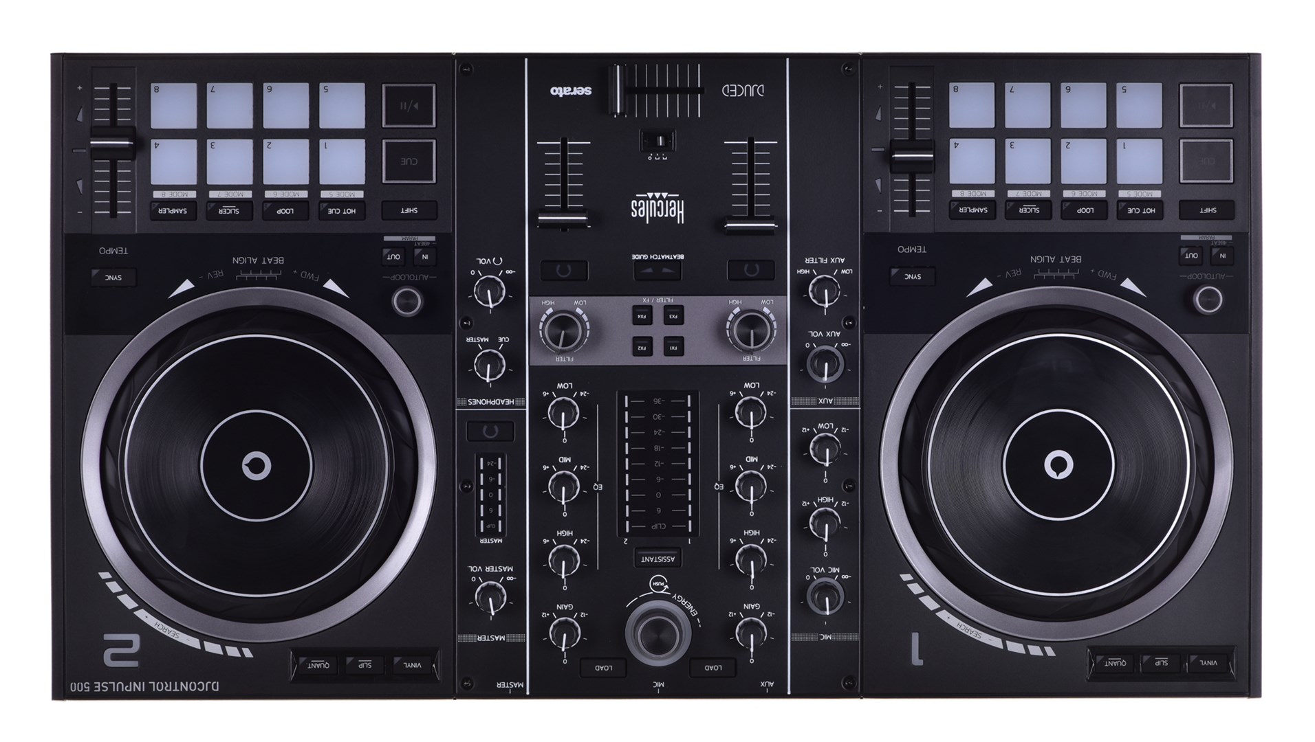 Hercules DJControl Inpulse 500 - 2-channel DJ controller Hercules DJControl Inpulse 500 - 2-channel DJ controller