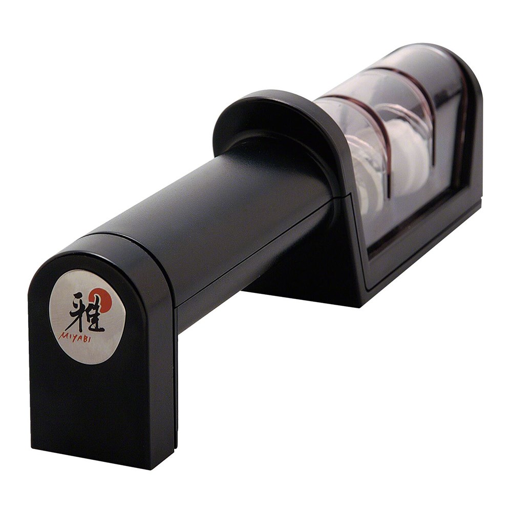ZWILLING Miyabi Pull through knife sharpener Black ZWILLING Miyabi Pull through knife sharpener Black