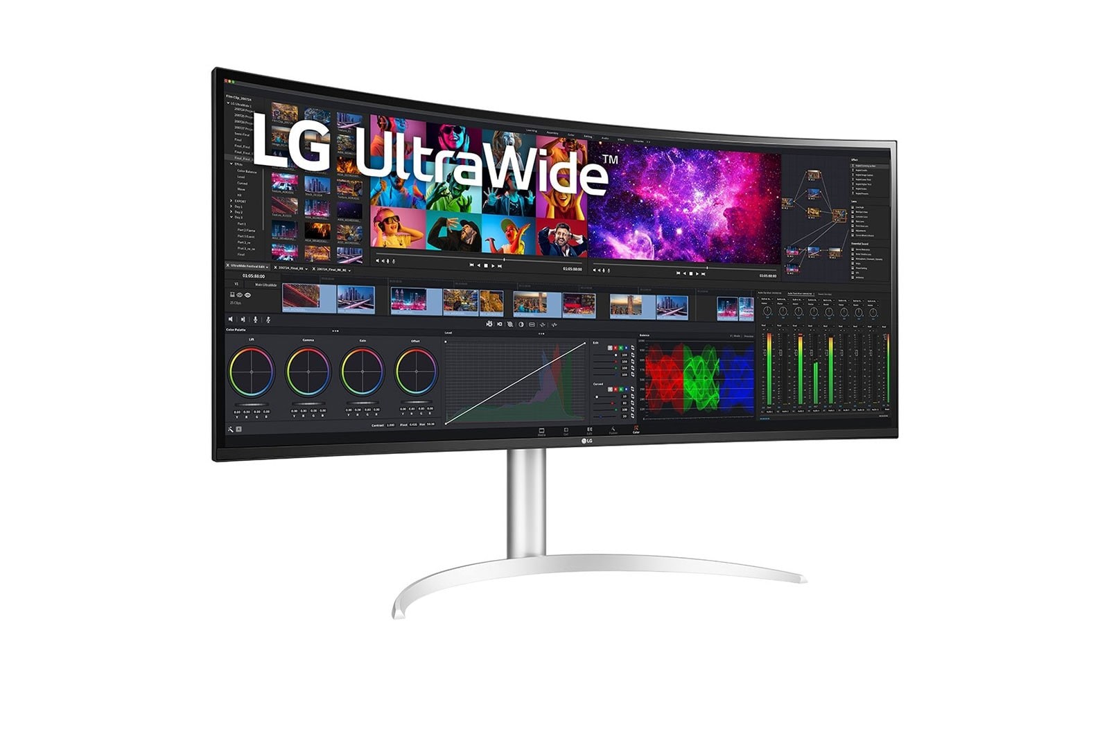 LG 40WP95XP-W computer monitor 100.8 cm (39.7") 5120 x 2160 pixels UltraWide 5K HD White LG 40WP95XP-W computer monitor 100.8 cm (39.7") 5120 x 2160 pixels UltraWide 5K HD White