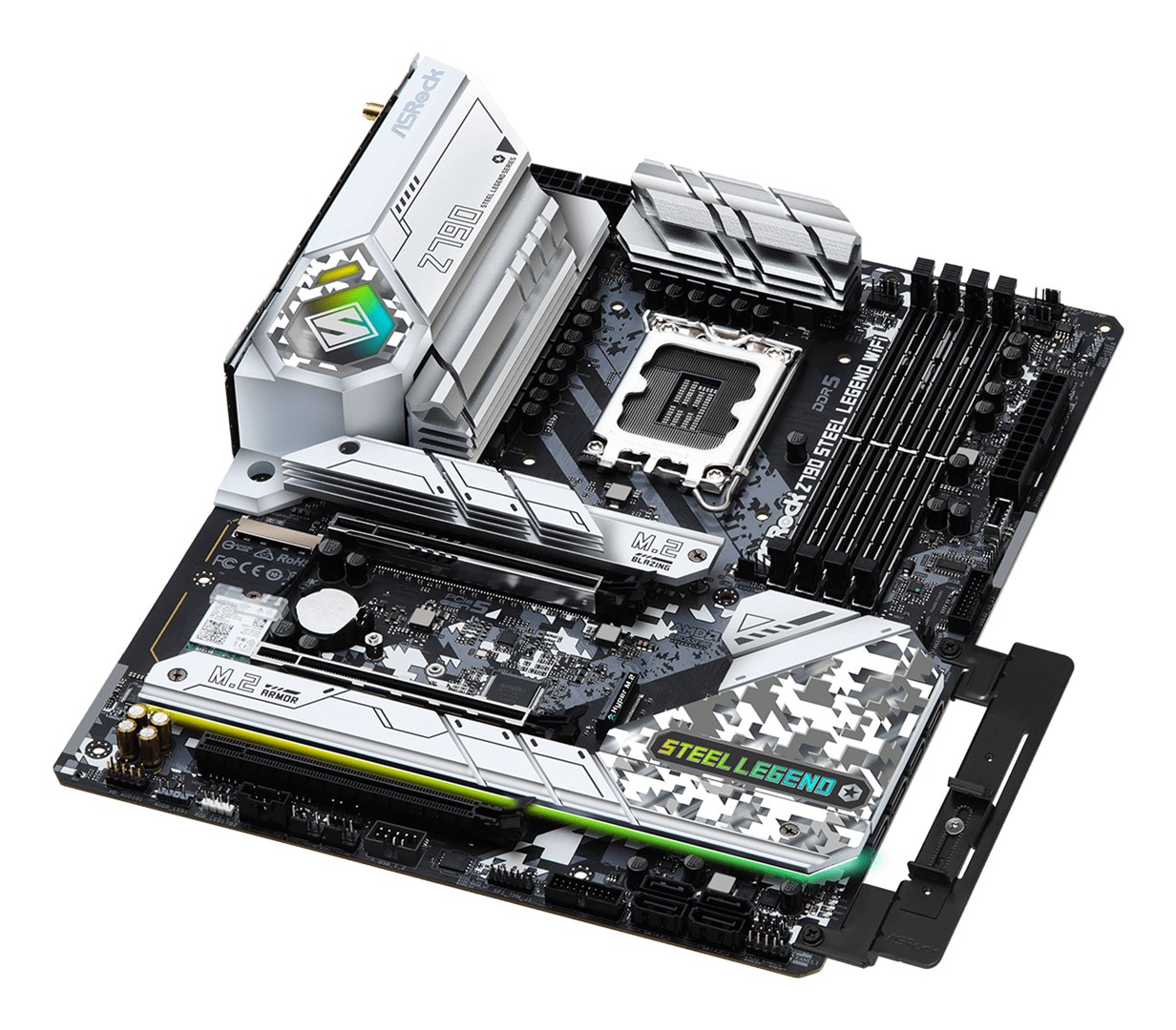 Asrock Z790 Steel Legend WiFi Intel Z790 LGA 1700 ATX Asrock Z790 Steel Legend WiFi Intel Z790 LGA 1700 ATX