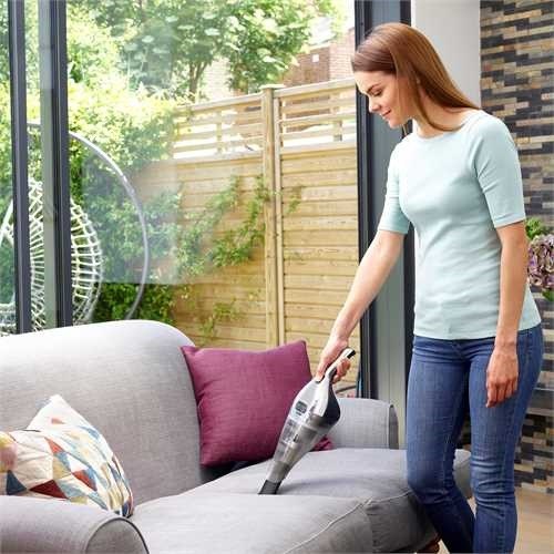 Black & Decker NVC220WC-QW handheld vacuum Chrome, Titanium, Transparent Bagless Black & Decker NVC220WC-QW handheld vacuum Chrome, Titanium, Transparent Bagless