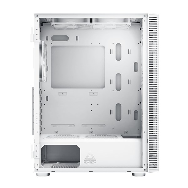 Montech X3 Mesh Midi-Tower, RGB, Tempered Glass - weiß Montech X3 Mesh Midi-Tower, RGB, Tempered Glass - weiß