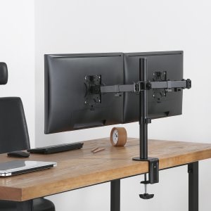 Maclean MC-884 monitor mount / stand 81.3 cm (32") Black Desk Maclean MC-884 monitor mount / stand 81.3 cm (32") Black Desk