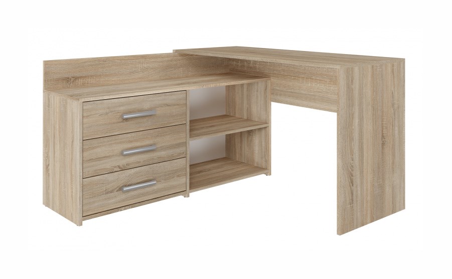 Topeshop DANY SONOMA KPL computer desk Oak colour Topeshop DANY SONOMA KPL computer desk Oak colour