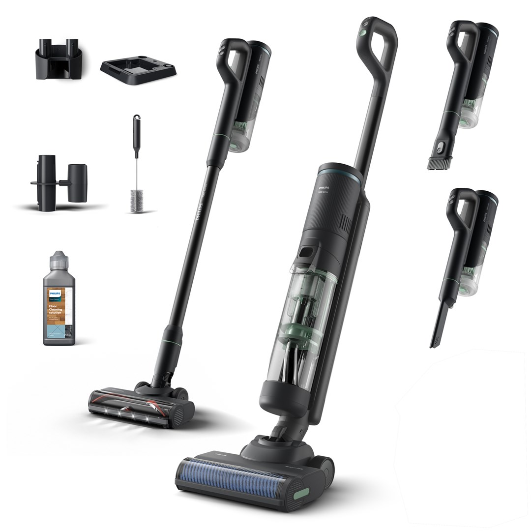 Philips 7000 series XW7263/11 stick vacuum/electric broom 2-in-1 stick vacuum Battery Dry&wet Bagless 0.45 L Philips 7000 series XW7263/11 stick vacuum/electric broom 2-in-1 stick vacuum Battery Dry&wet Bagless 0.45 L