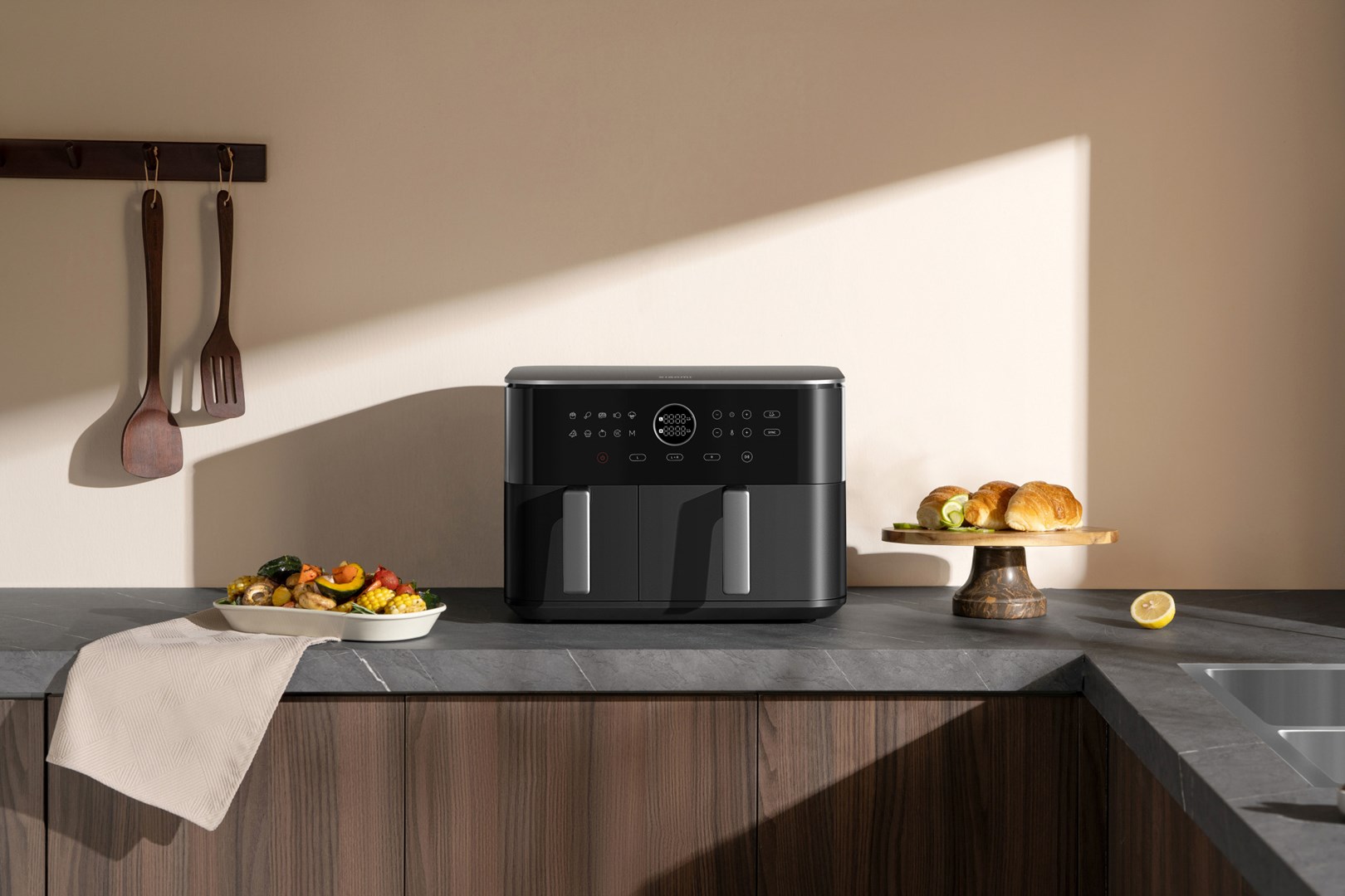 Xiaomi MAF-D1001 Double 10 L Stand-alone 2700 W Hot air fryer Black Xiaomi MAF-D1001 Double 10 L Stand-alone 2700 W Hot air fryer Black