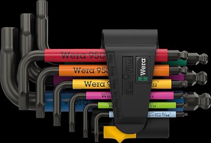 Hex key set 950/9 Hex-Plus multicolour 9 pieces Hex key set 950/9 Hex-Plus multicolour 9 pieces