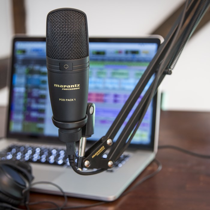 Marantz Professional Pod Pack 1 - USB microphone and handle Marantz Professional Pod Pack 1 - USB microphone and handle