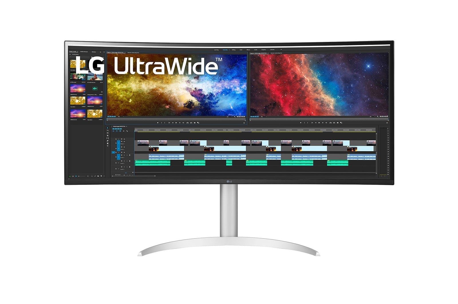LG 38BQ85C-W computer monitor 95.2 cm (37.5") 3840 x 1600 pixels Quad HD+ White LG 38BQ85C-W computer monitor 95.2 cm (37.5") 3840 x 1600 pixels Quad HD+ White