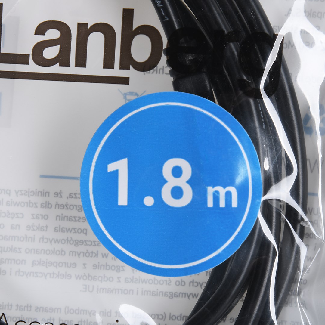 Lanberg CA-USBA-20CU-0018-BK USB cable 1.8m 2.0 USB A Black Lanberg CA-USBA-20CU-0018-BK USB cable 1.8m 2.0 USB A Black