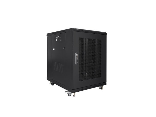 LANBERG STANDING RACK CABINET 19" 15U 600X800 BLACK LANBERG STANDING RACK CABINET 19" 15U 600X800 BLACK