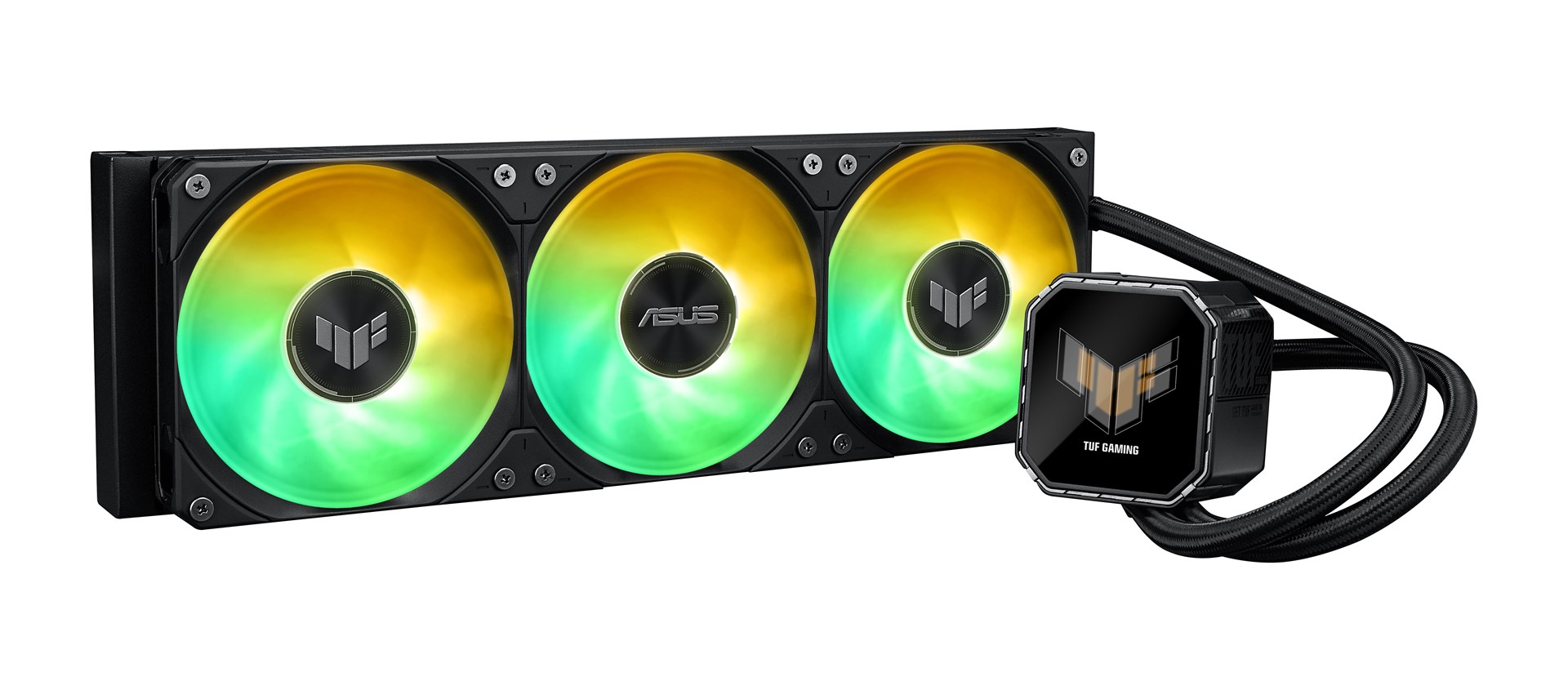 ASUS TUF Gaming LC III 360 ARGB LCD Processor All-in-one liquid cooler 12 cm Black 1 pc(s) ASUS TUF Gaming LC III 360 ARGB LCD Processor All-in-one liquid cooler 12 cm Black 1 pc(s)