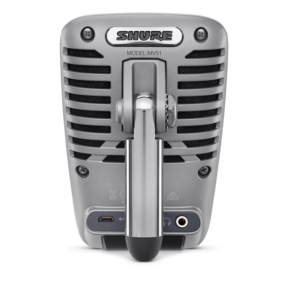 Shure MOTIV MV51 Grey Digital camcorder microphone Shure MOTIV MV51 Grey Digital camcorder microphone