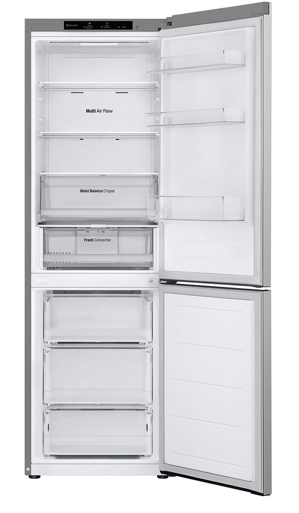 LG GBV3100EPY fridge-freezer Freestanding 344 L E Silver LG GBV3100EPY fridge-freezer Freestanding 344 L E Silver