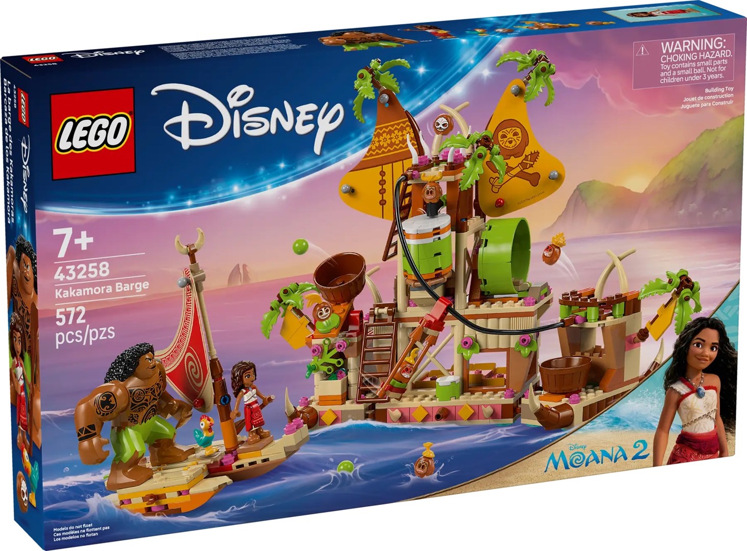 LEGO DISNEY 43258 Kakamora Barge LEGO DISNEY 43258 Kakamora Barge