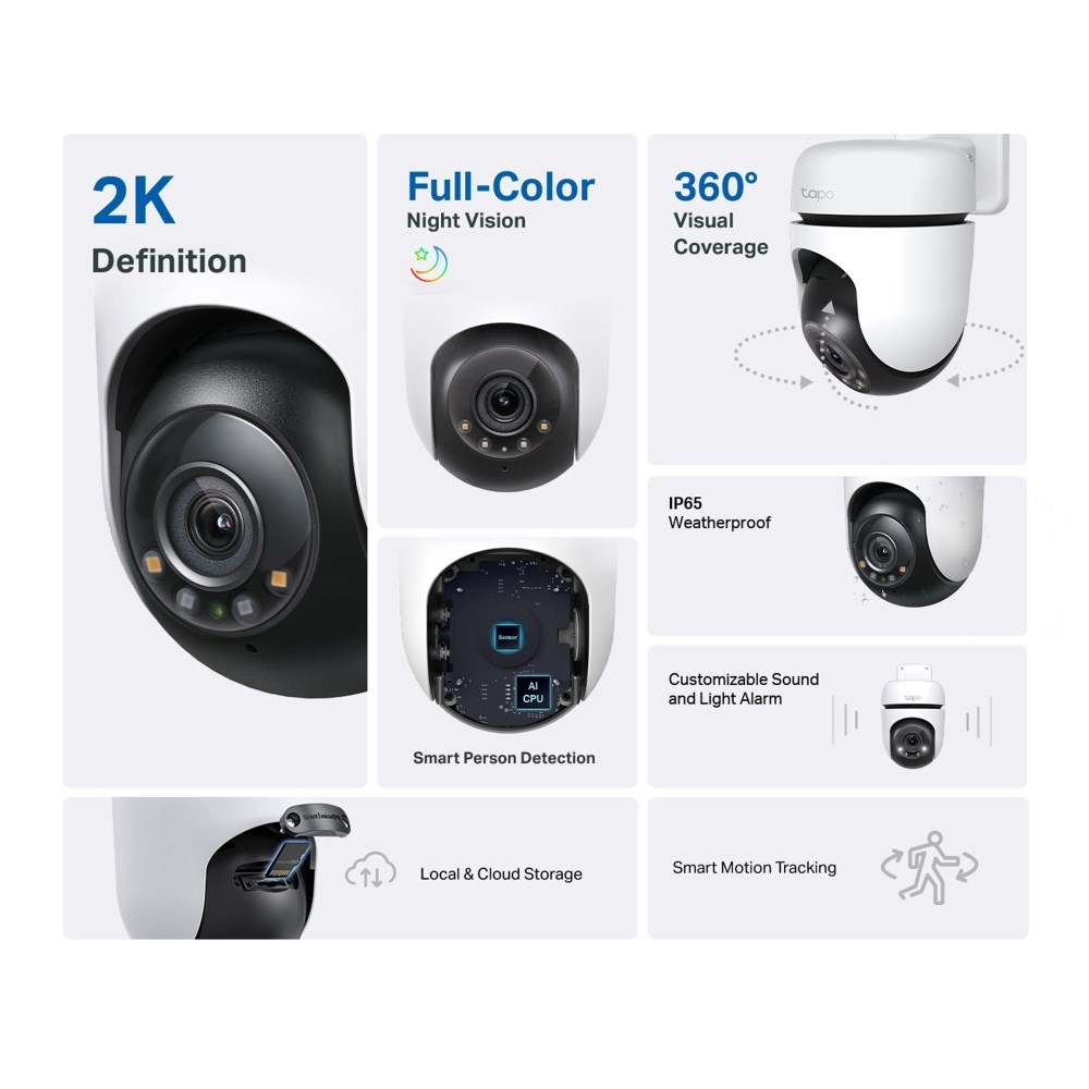 TP-Link Tapo Outdoor Pan/Tilt Security WiFi Camera TP-Link Tapo Outdoor Pan/Tilt Security WiFi Camera