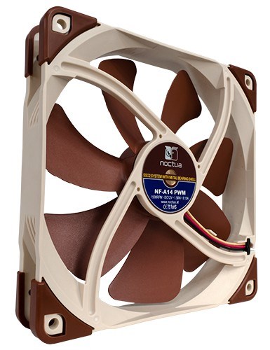 Noctua NF-A14 PWM Computer case Fan 14 cm Brown Noctua NF-A14 PWM Computer case Fan 14 cm Brown