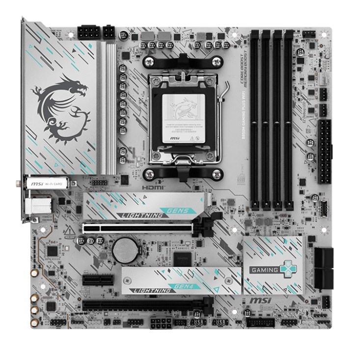 MSI B850M GAMING PLUS WIFI AMD B850 Socket AM5 micro ATX MSI B850M GAMING PLUS WIFI AMD B850 Socket AM5 micro ATX