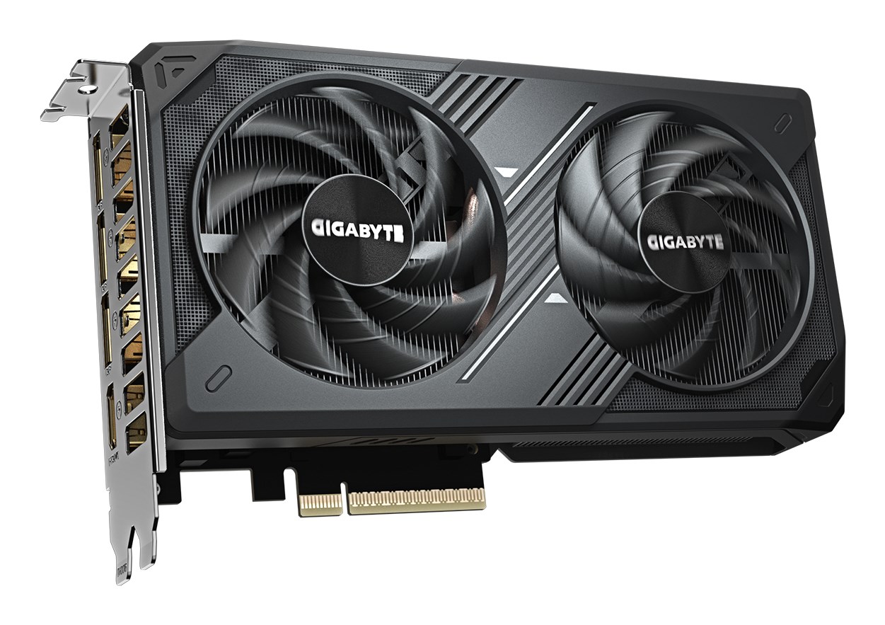 GIGABYTE GeForce RTX 5060 WINDFORCE 8G Graphics Card - 8GB GDDR7, 128bit, PCI-E 5.0, 2497 MHz Core Clock, 3 x DisplayPort, 1 x HDMI, GV-N5060WF2-8GD GIGABYTE GeForce RTX 5060 WINDFORCE 8G Graphics Card - 8GB GDDR7, 128bit, PCI-E 5.0, 2497 MHz Core Clock, 3 x DisplayPort, 1 x HDMI, GV-N5060WF2-8GD