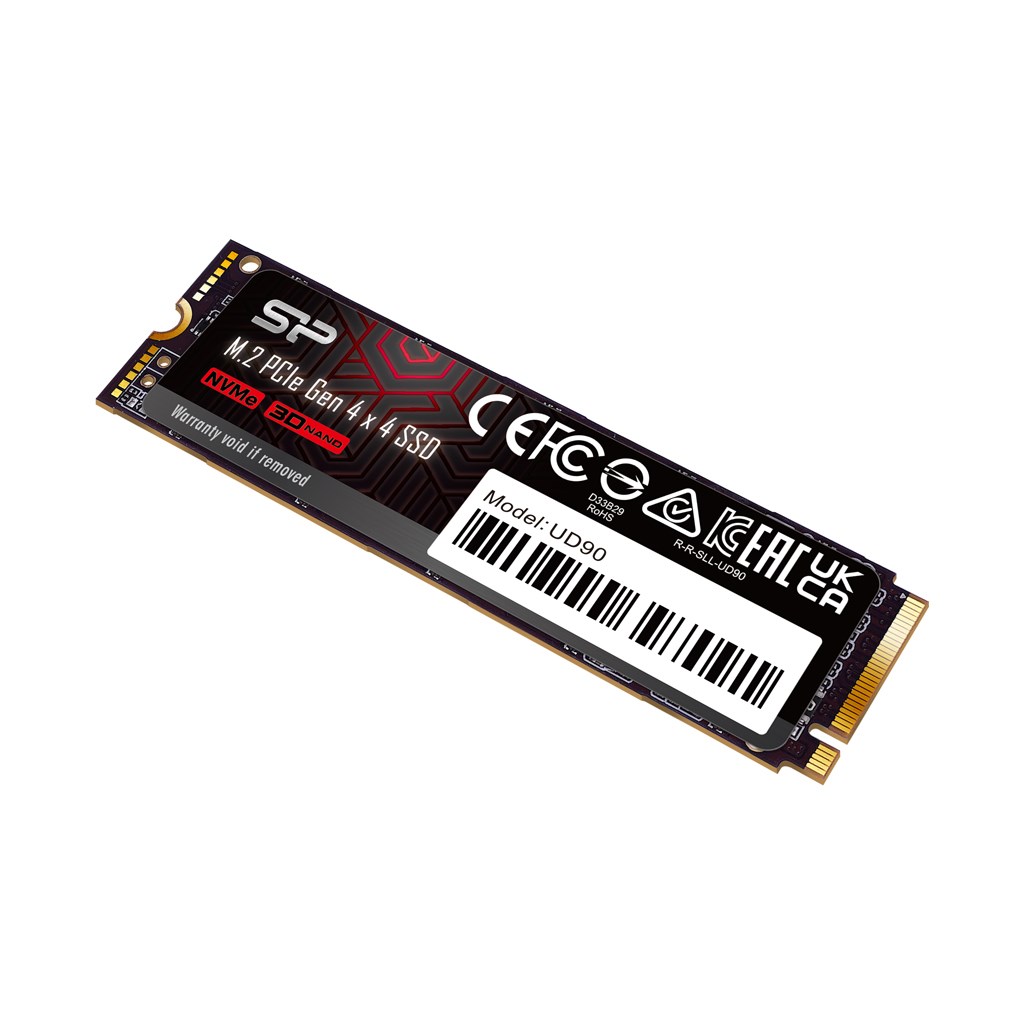 Silicon Power UD90 2 TB M.2 PCI Express 4.0 NVMe 3D NAND Silicon Power UD90 2 TB M.2 PCI Express 4.0 NVMe 3D NAND