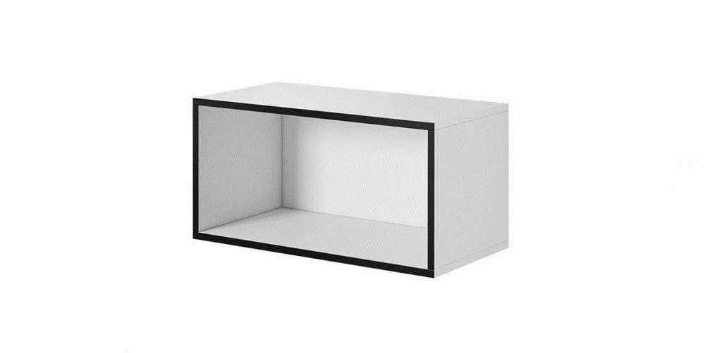 Cama living room furniture set ROCO 11 (RO1+RO3+RO4) white/black/white Cama living room furniture set ROCO 11 (RO1+RO3+RO4) white/black/white