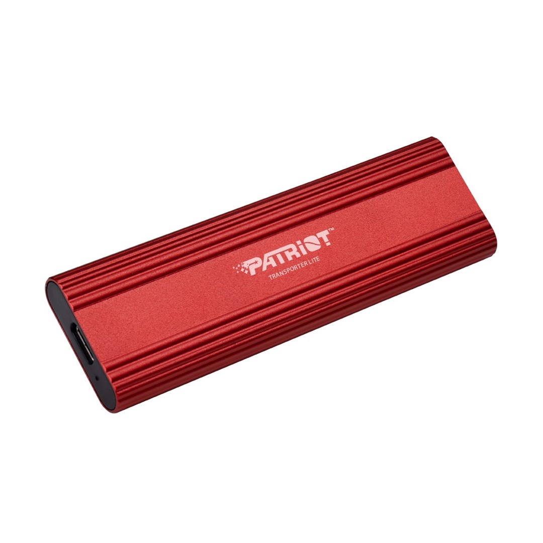External Portable SSD PATRIOT MEMORY Transporter Lite 1TB USB3.2 Type-C 1000 MB/S (PTPL1TBPEC) Red External Portable SSD PATRIOT MEMORY Transporter Lite 1TB USB3.2 Type-C 1000 MB/S (PTPL1TBPEC) Red